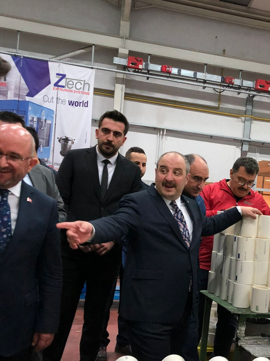 Minister of Industry and Technology Mr. Mustafa Varank visited our factory